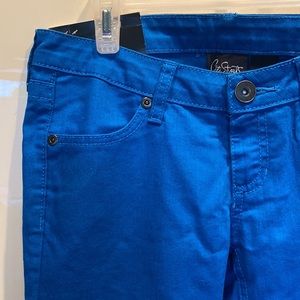 *NEW* City Streets Blue low rise Pants (size 1) - Never worn